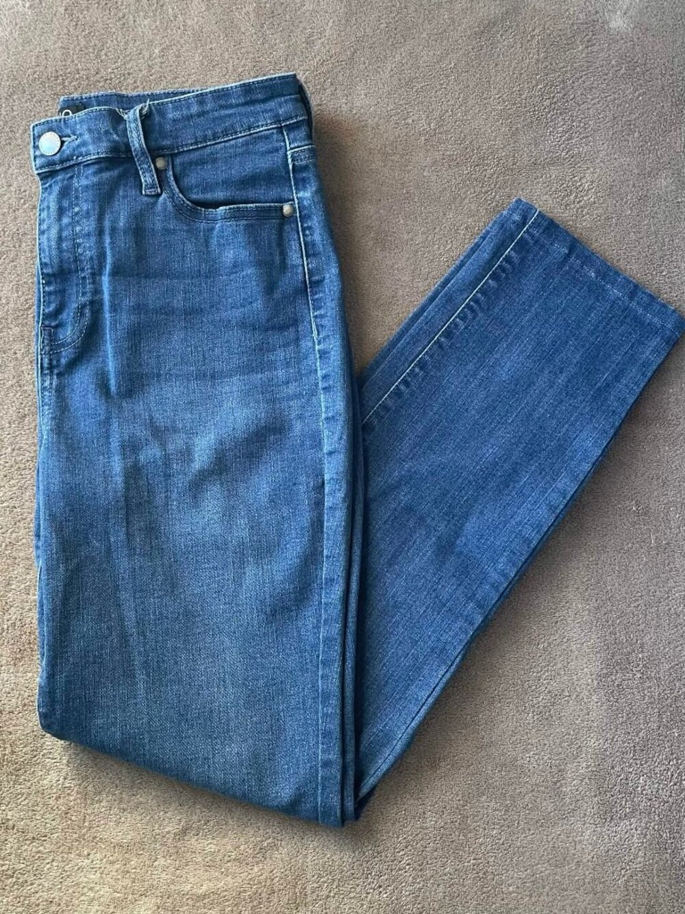Buffalo David Bitton High Rise Straight Leg Jeans